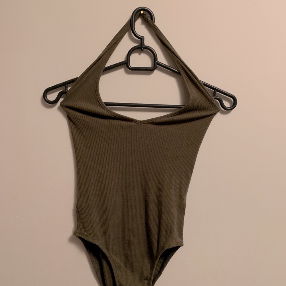 Urban Outfitters Green Bodysuit